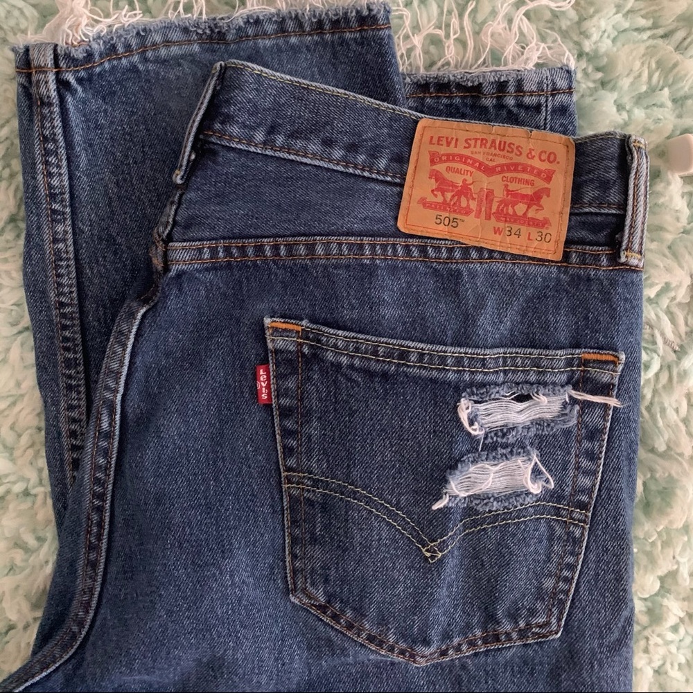 Distressed Levi’s